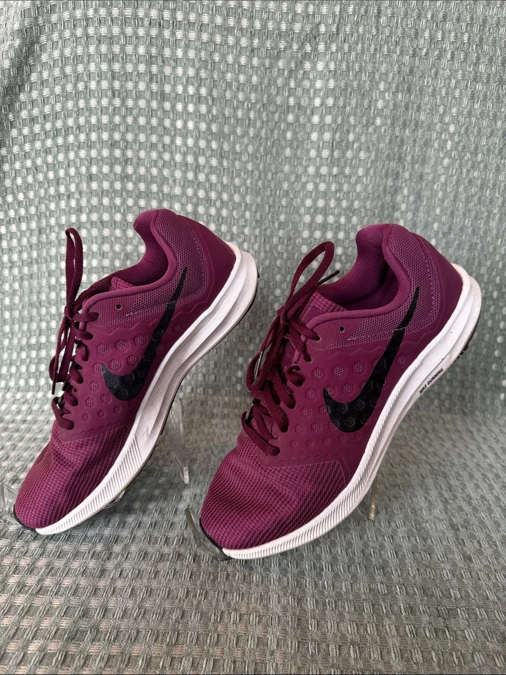 Nike Downshifter 7 Women's Plum Running Shoes - Lightweight Mesh Size 10